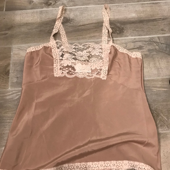Petite Nude Vintage Lingerie Top by Alice Maloof! - Picture 4 of 6
